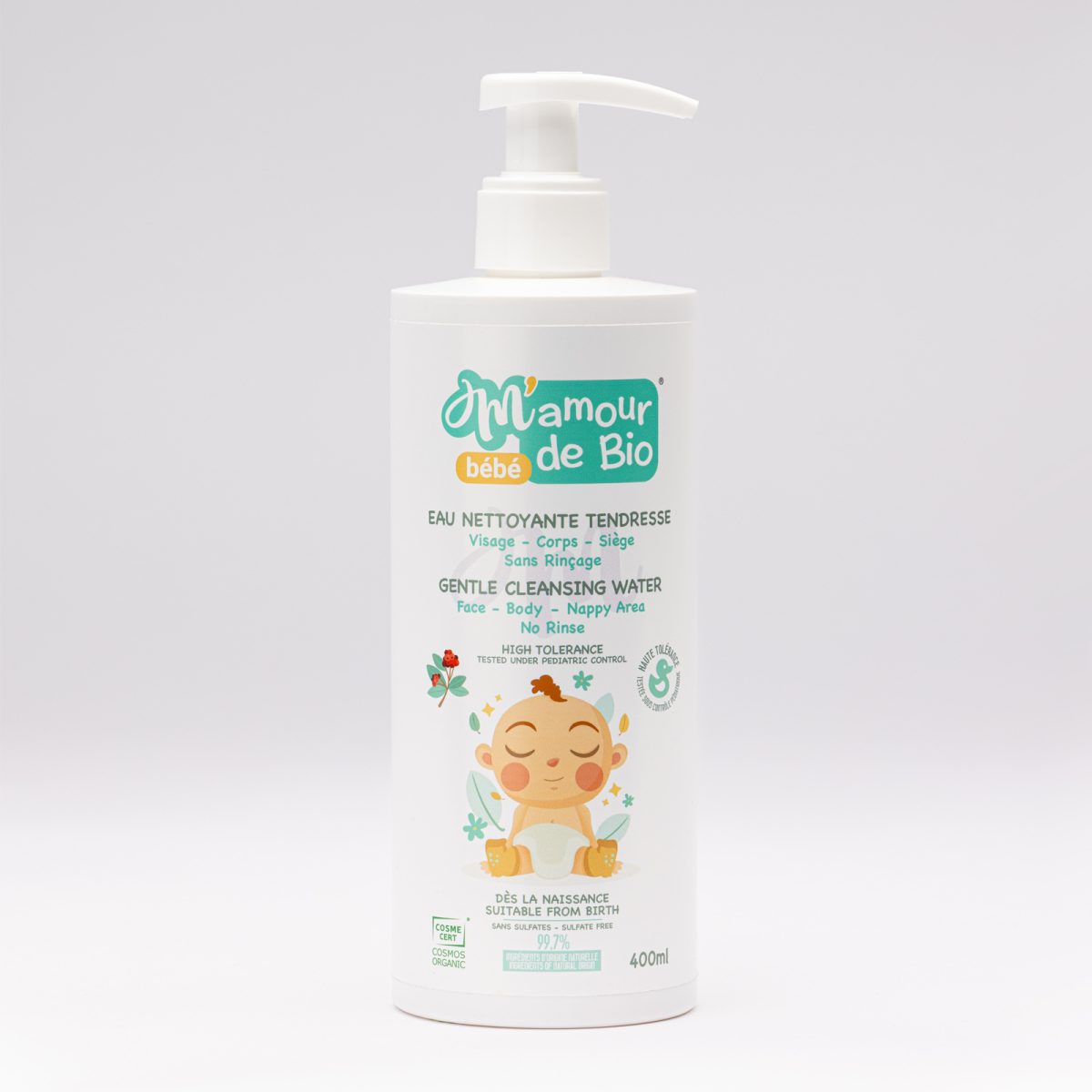 mamour de bio - Eau Nettoyante Tendresse
